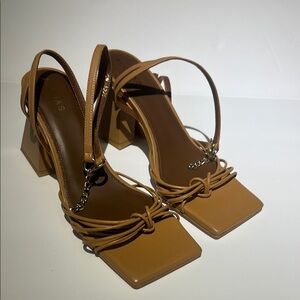 ALOHAS Women's Cactus Leather Sandals Size 39